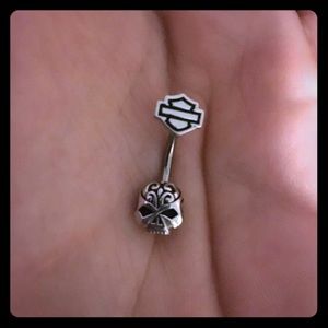 Harley-Davidson Belly Button Ring